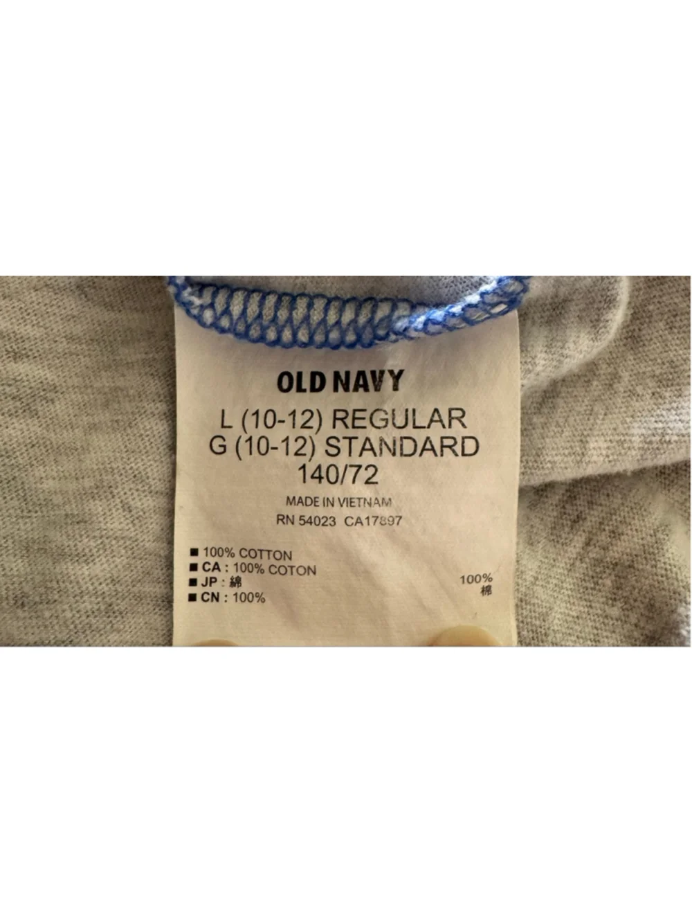 Girls Old Navy Gray 